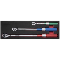Sealey 3 Piece Micrometer Torque Wrench Set