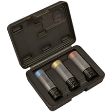 Sealey 3 Piece 1/2" Drive Ultra Power Impact Socket Set for Alloy Wheels
