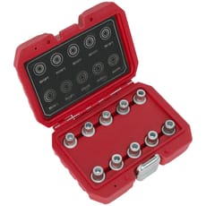 Sealey 10 Piece Locking Wheel Nut Key Set for BMW and Mini