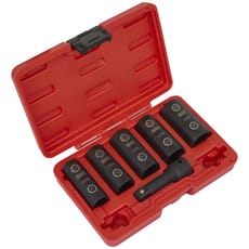 Sealey 4 Piece 1/2" Drive Wheel Nut and Removal Impact Socket Set