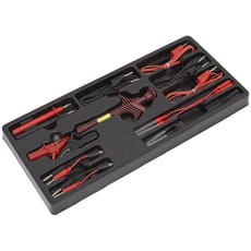 Sealey 15 Piece Test Lead Set in Module Tray