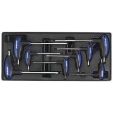 Sealey TBT05 8 Piece T Handle Torx Key Set in Module Tray