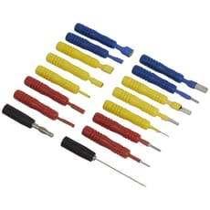 Sealey 16 Piece Test Lead Connector Set