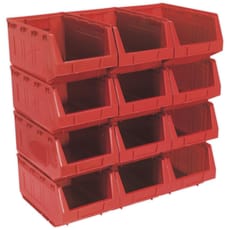 Sealey Plastic Storage Bin 209 x 356 x 164mm