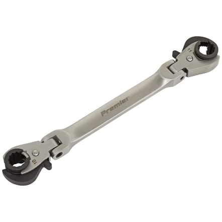 Brake Pipe Spanner Draper 16137 9x11mm Flare Nut Spanner - Chrome Vanadium Steel Wrench For Brake & Hydraulic Pipes 9x11mm Flare Nut Wrench