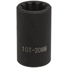 Sealey 1/2" Drive 10 Point Square Ribe Brake Caliper Socket