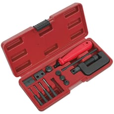 Sealey Motorcycle Chain Breaker and Riveting Tool Kit