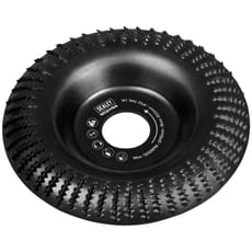 Sealey Arced Wood Carving Disc for Angle Grinders 115mm
