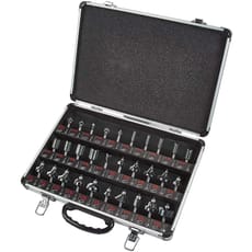 Trend 30 Piece 1/4 Shank Router Cutter Starter Set