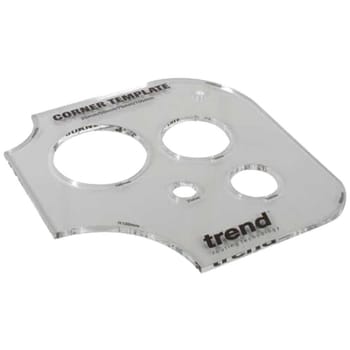 Trend TEMP/COR/A Corner and Hole Template