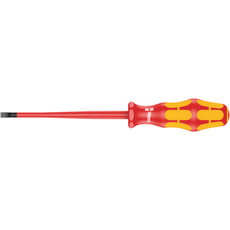 Wera Kraftform Plus 160IS VDE Insulated Slimline Slotted Screwdriver 