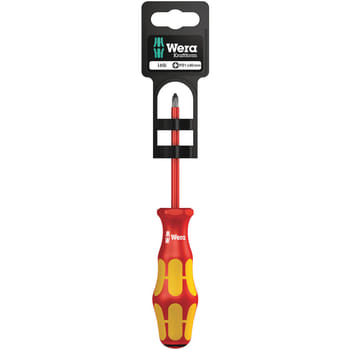 Wera Kraftform Plus 165 I SB VDE Insulated Pozi Screwdriver
