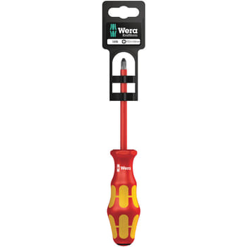 Wera Kraftform Plus 165 I SB VDE Insulated Pozi Screwdriver