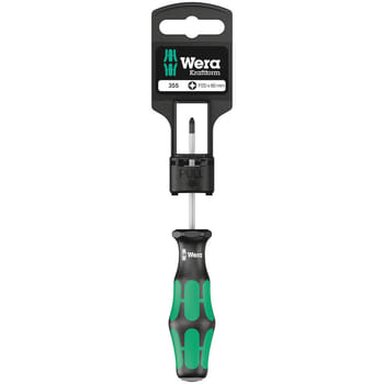 Wera 355 PZ SB Kraftform Plus Pozi Screwdriver