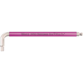 Wera 3950 SPKL Stainless Steel Multicolour Hex Key Imperial