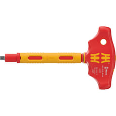 Wera 410 i VDE Insulated 1/4" Drive Ratchet T Handle