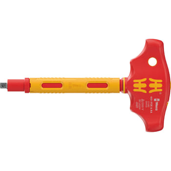 Wera 410 i VDE Insulated 1/4" Drive Ratchet T Handle