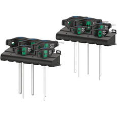 Wera 10 Piece Holding Function T Handle Hex Key Set Imperial