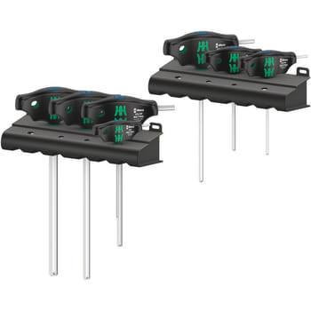 Wera 7 Piece 454/7 HF T Handle Hex Key Set