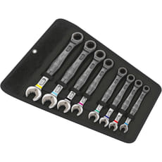 Wera 8 Piece Joker 6000 Ratchet Combination Spanner Set Imperial