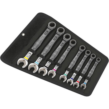 Wera 8 Piece Joker Ratchet Combination Spanner Set Imperial