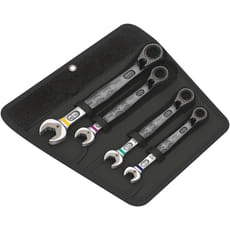 Wera 4 Piece Joker 6001 Combination Ratchet Spanner Set