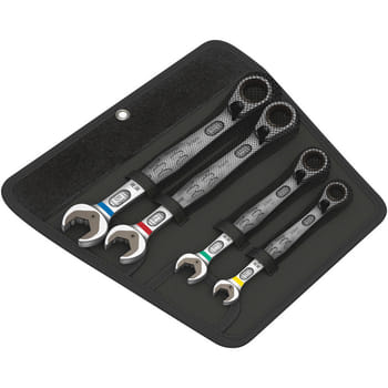 Wera 4 Piece Joker Combination Ratchet Spanner Set