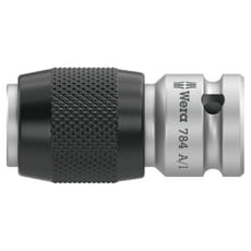 Wera 784A/1 1/4" Square Drive to 1/4" Hex Screwdriver Bit Holder