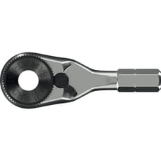 Wera 8011 Zyklop 1/4" Drive Mini 4 Angle Bit Ratchet Adaptor