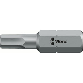 Wera 840/1 ZBO Hex Pinned Security Bit Extra Tough