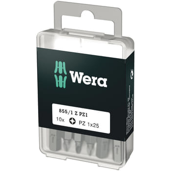 Wera 855/1Z PZ SB Extra Tough Pozi Screwdriver Bits