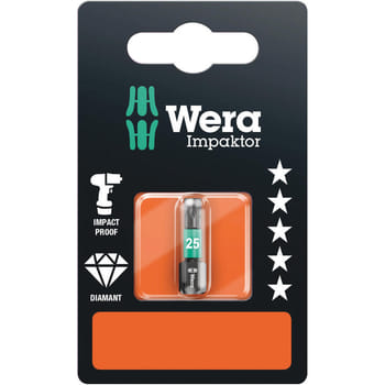 Wera 867/1 Impaktor Torx Screwdriver Bits