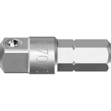 Wera 1/4" Hex Shank Socket Adaptor 25mm