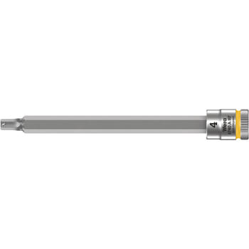 Wera 8740 A HF Zyklop 1/4" Drive Long Hexagon Socket Bit Metric