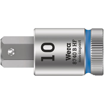 Wera 8740 B HF Zyklop 3/8" Drive Hexagon Socket Bit Metric