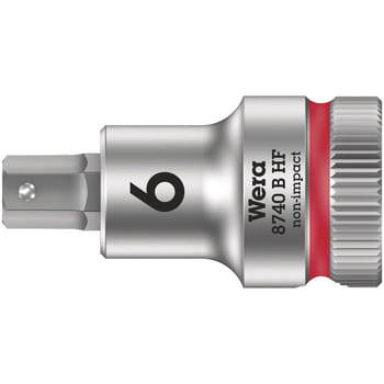Wera 8740 B HF Zyklop 3/8" Drive Hexagon Socket Bit Metric