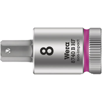 Wera 8740 B HF Zyklop 3/8" Drive Hexagon Socket Bit Metric