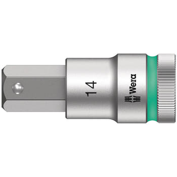 Wera 8740C HF Zyklop 1/2" Drive Hexagon Socket Bit Metric
