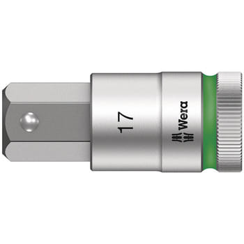 Wera 8740C HF Zyklop 1/2" Drive Hexagon Socket Bit Metric