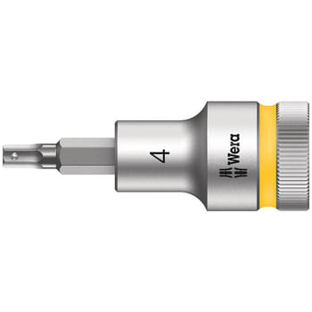 Wera 8740C HF Zyklop 1/2" Drive Hexagon Socket Bit Metric