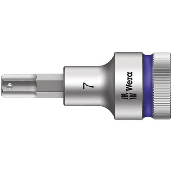 Wera 8740C HF Zyklop 1/2" Drive Hexagon Socket Bit Metric