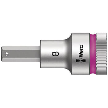 Wera 8740C HF Zyklop 1/2" Drive Hexagon Socket Bit Metric