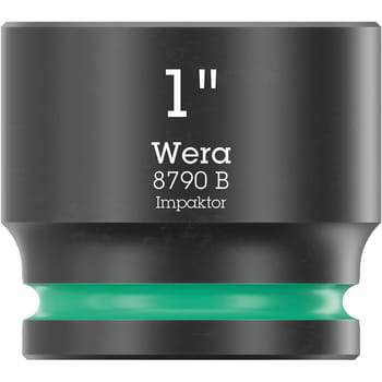 Wera 8790 B Zyklop 3/8" Drive Hexagon Impaktor Socket Imperial