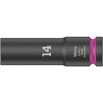 Wera 8790C Impaktor 1/2" Drive Deep Hexagon Impact Socket