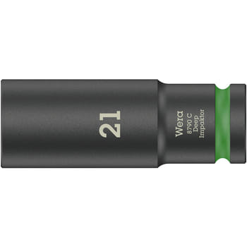 Wera 8790C Impaktor 1/2" Drive Deep Hexagon Impact Socket