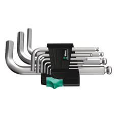 Wera 950PKS SM N 9 Piece Hex Allen Key Set