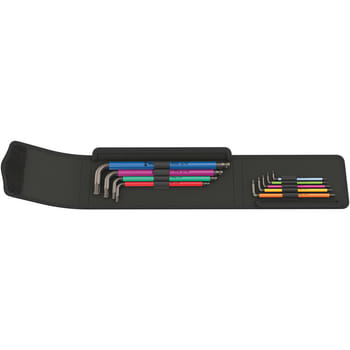 Wera 950SPKL SZ 9 Piece Multicolour Hex Key Set