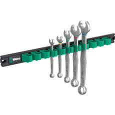 Wera 6003 Joker 2 5 Piece Ring Spanner Set on Magnetic Rail