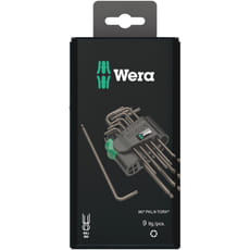 Wera 9 Piece Ball End Torx Key Set