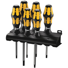 Wera 6 Piece Kraftform Hammer Through Torx Screwdriver Set
